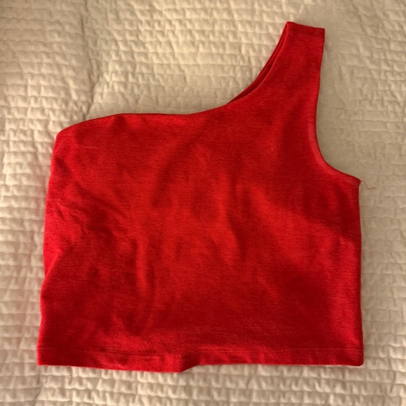 Beyond Yoga one shoulder crop tank size M - Picture 3 of 4